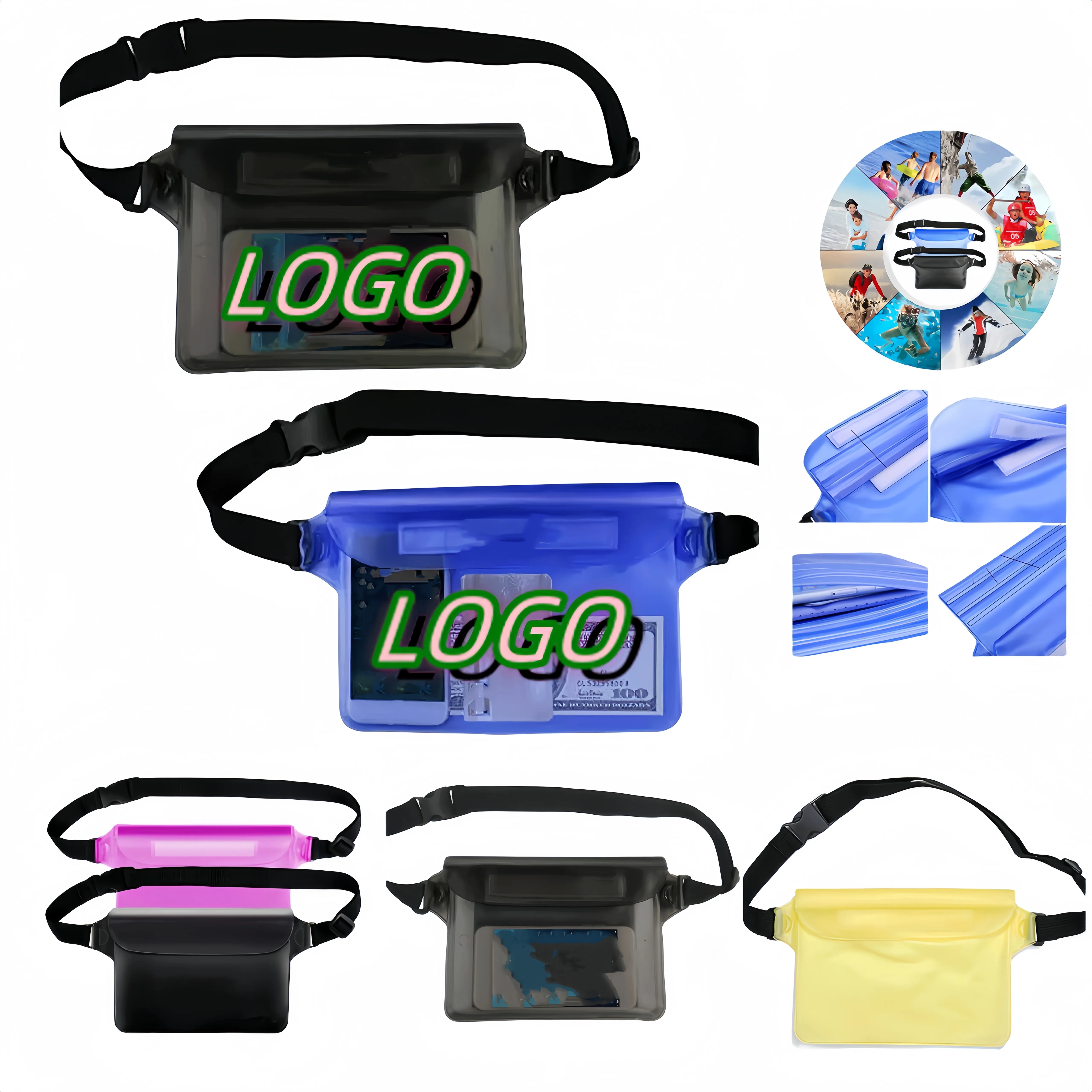 PVC Waterproof Phone Belt