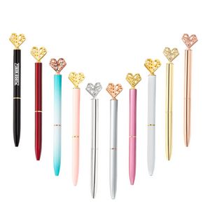 Hollow Heart Shaped Metal Pen 6