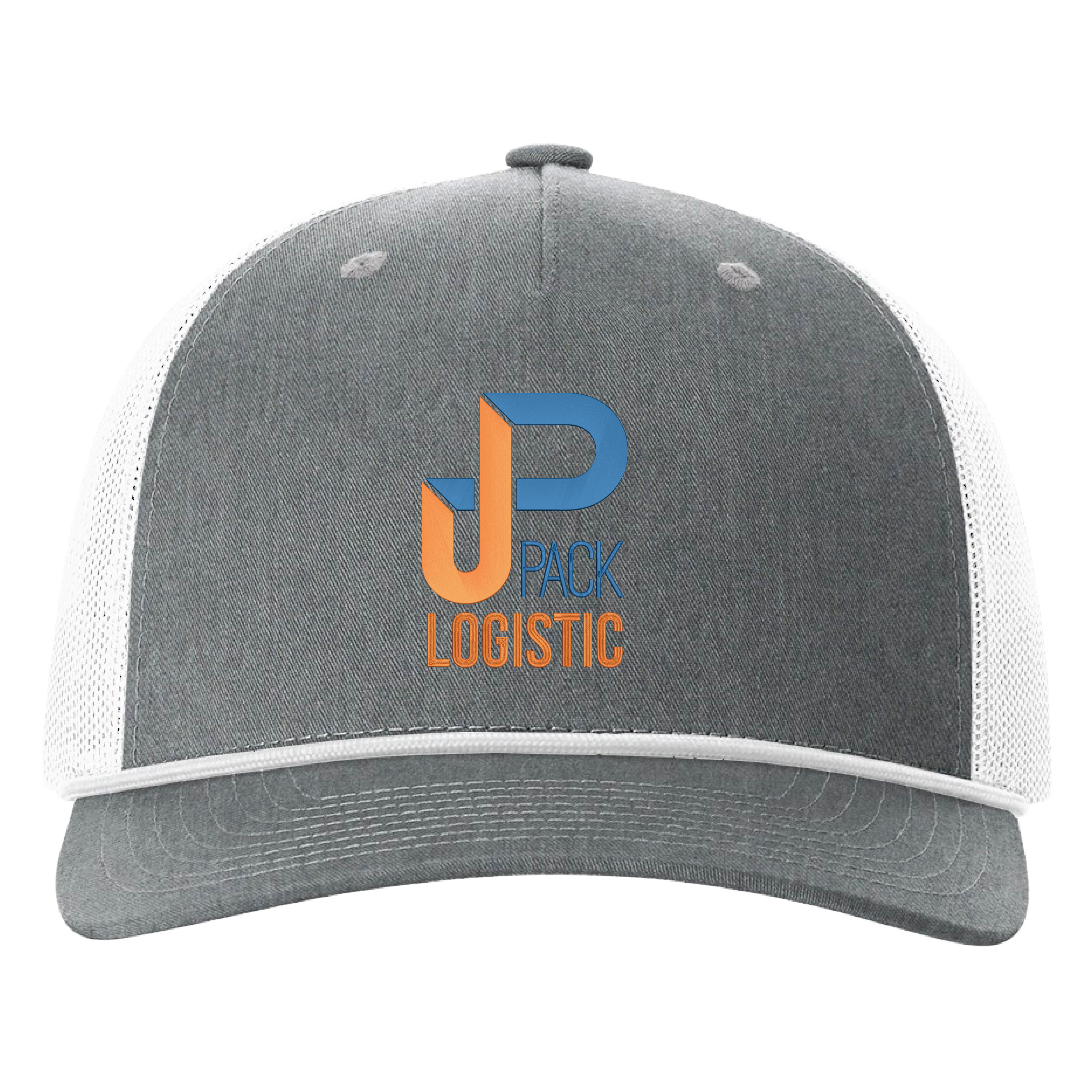 Richardson 112FPR 5-Panel Trucker Hat with Rope w/Leatherette Adhesive Patches or Embroidery 55