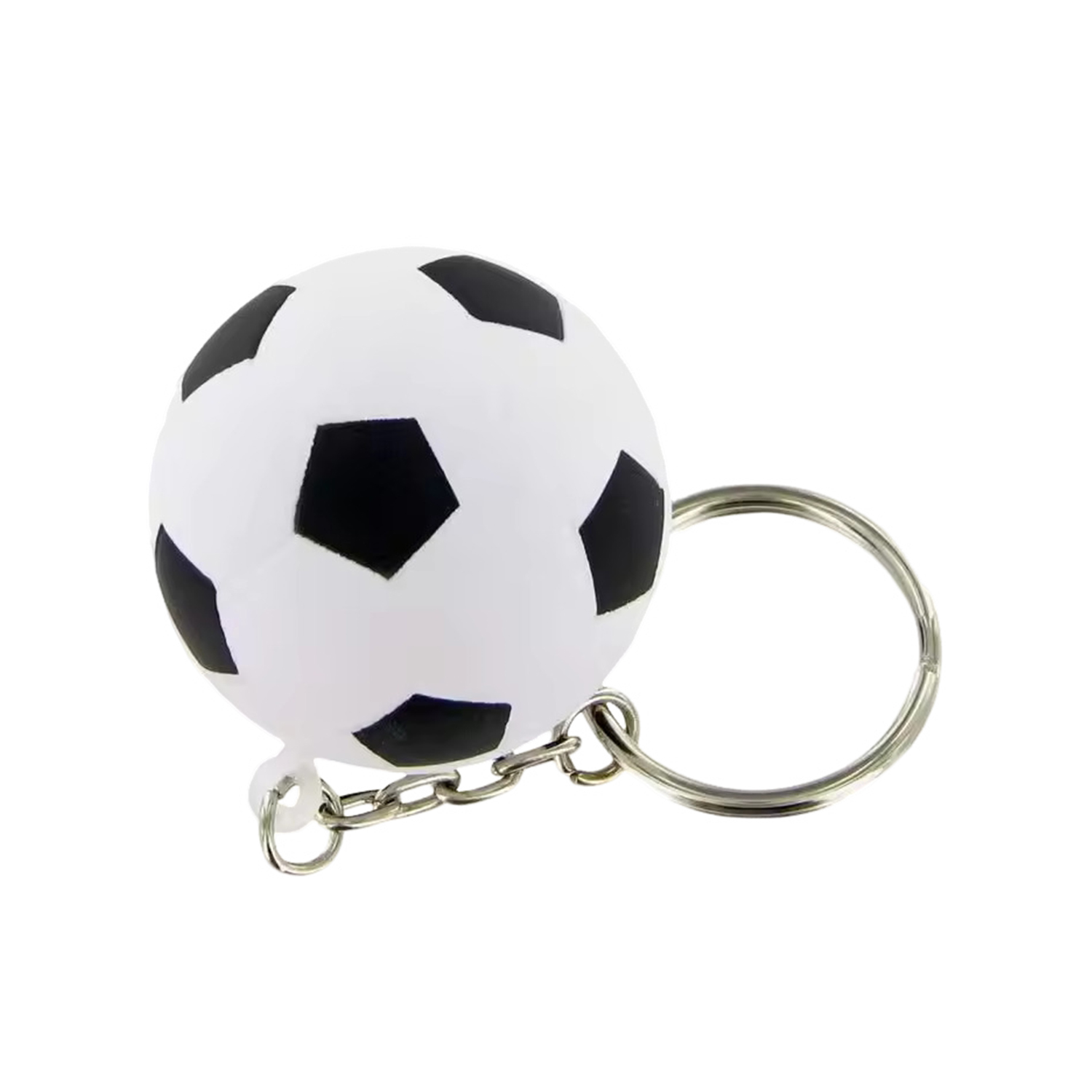 PU Football Shaped Stress Reliever Keychain 4