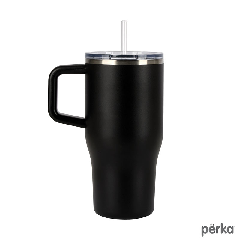 Perka® Myrton 20 oz. Double Wall, Recycled Stainless Steel Travel Mug 32