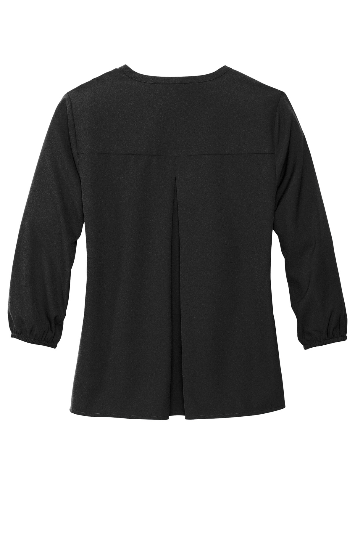 Mercer+Mettle Women's Stretch Crepe 3/4-Sleeve Blouse MM2011 61