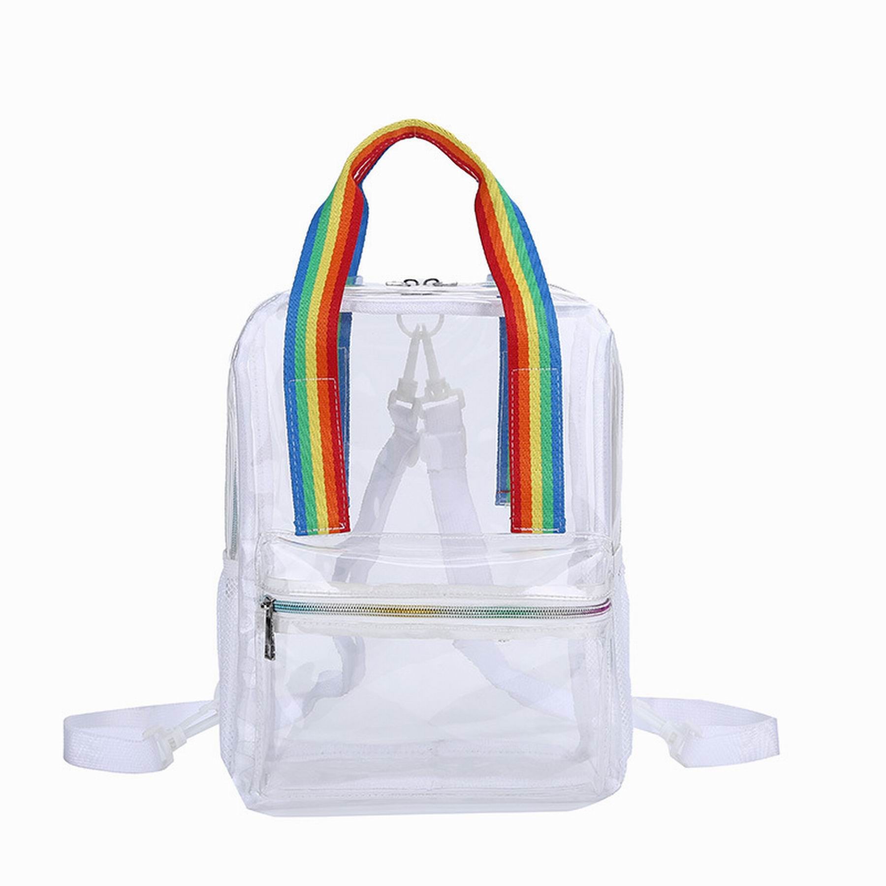 Clear Backpack w/Handle 4