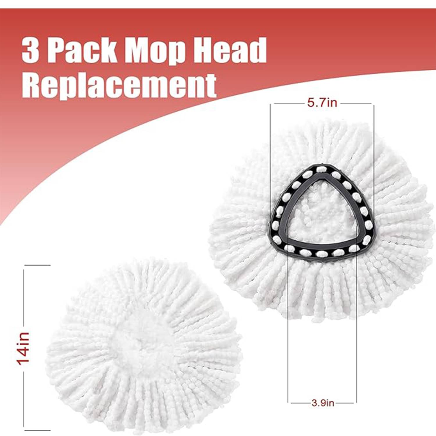 Mop Refill Heads Replacements 3