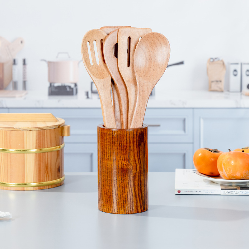 Wood 5-Piece Cooking Utensil Set 11