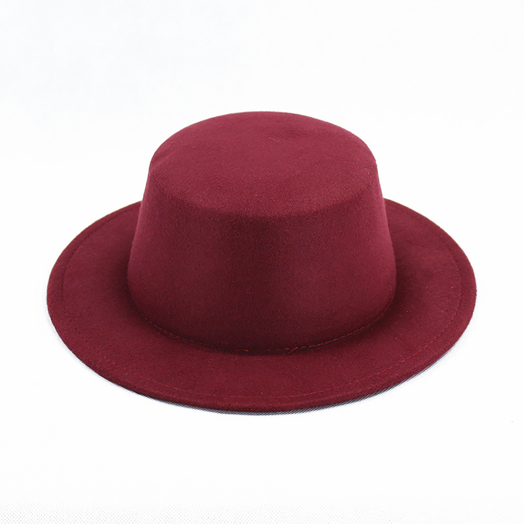 Fedora Hat Brim Flat 10