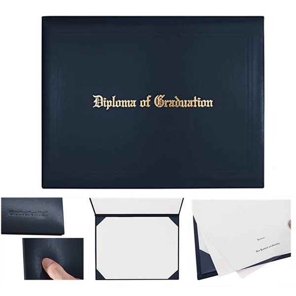 Graduation Mall Imprinted Diploma Cover for Certificate 1
