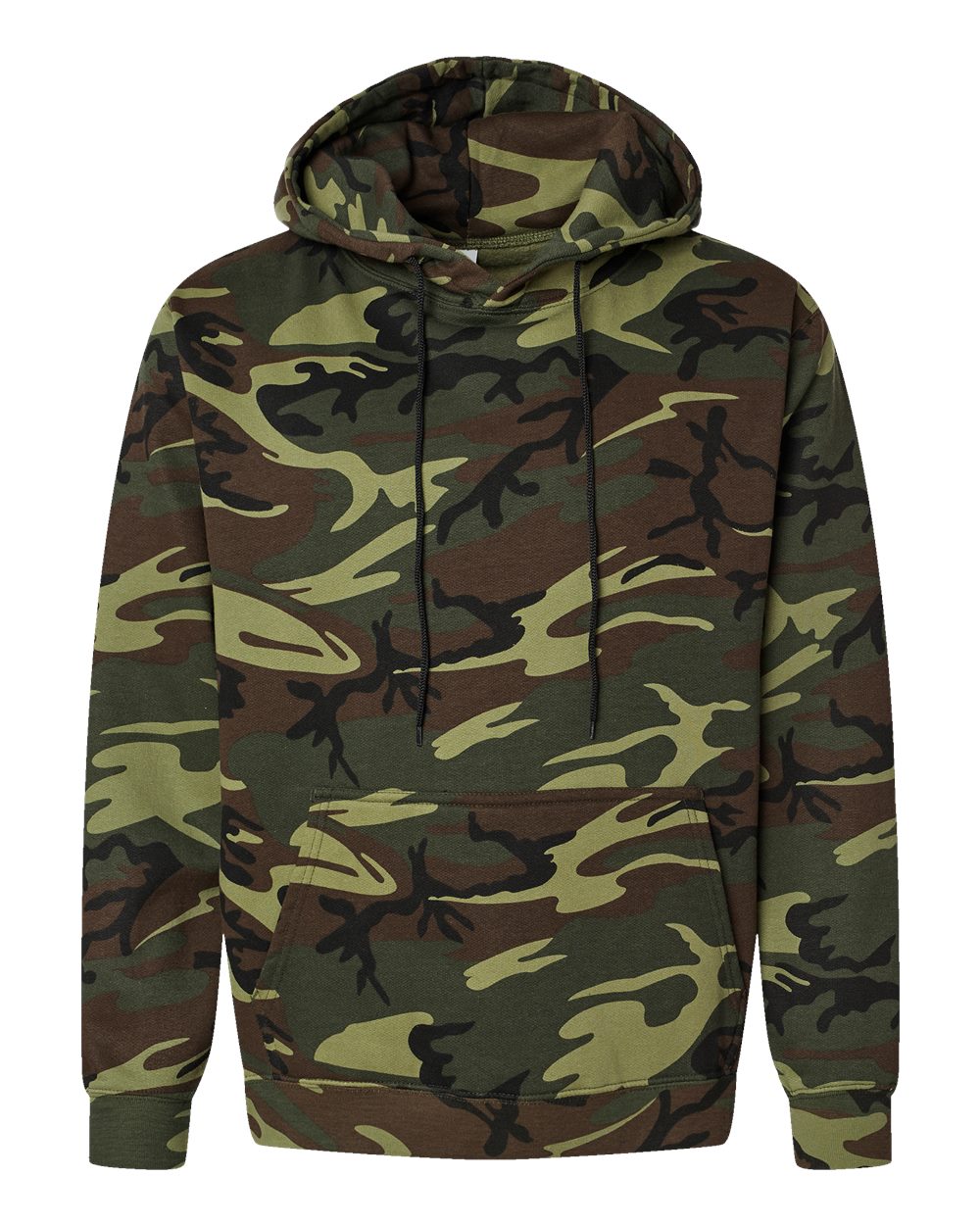 Unisex Camo Fleece Hoodie Sweatshirt - 3969 18