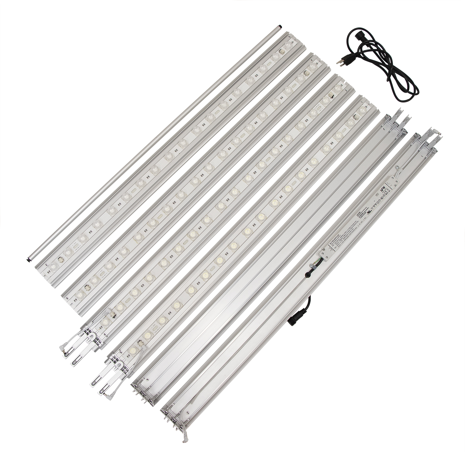 3' x 6.5' Deluxe SEG Glo Floor Display Hardware 5