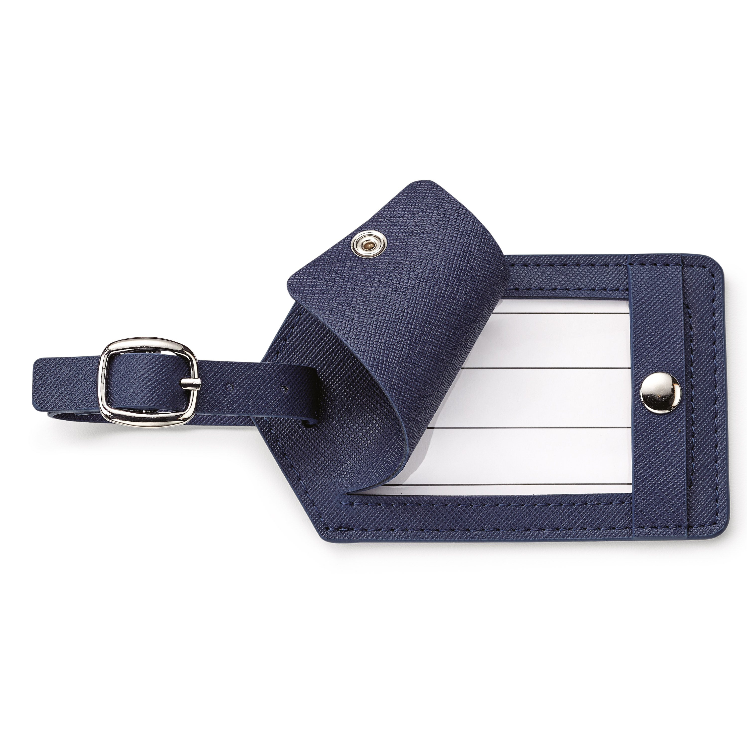 Toscano Genuine Leather Luggage Tag 1