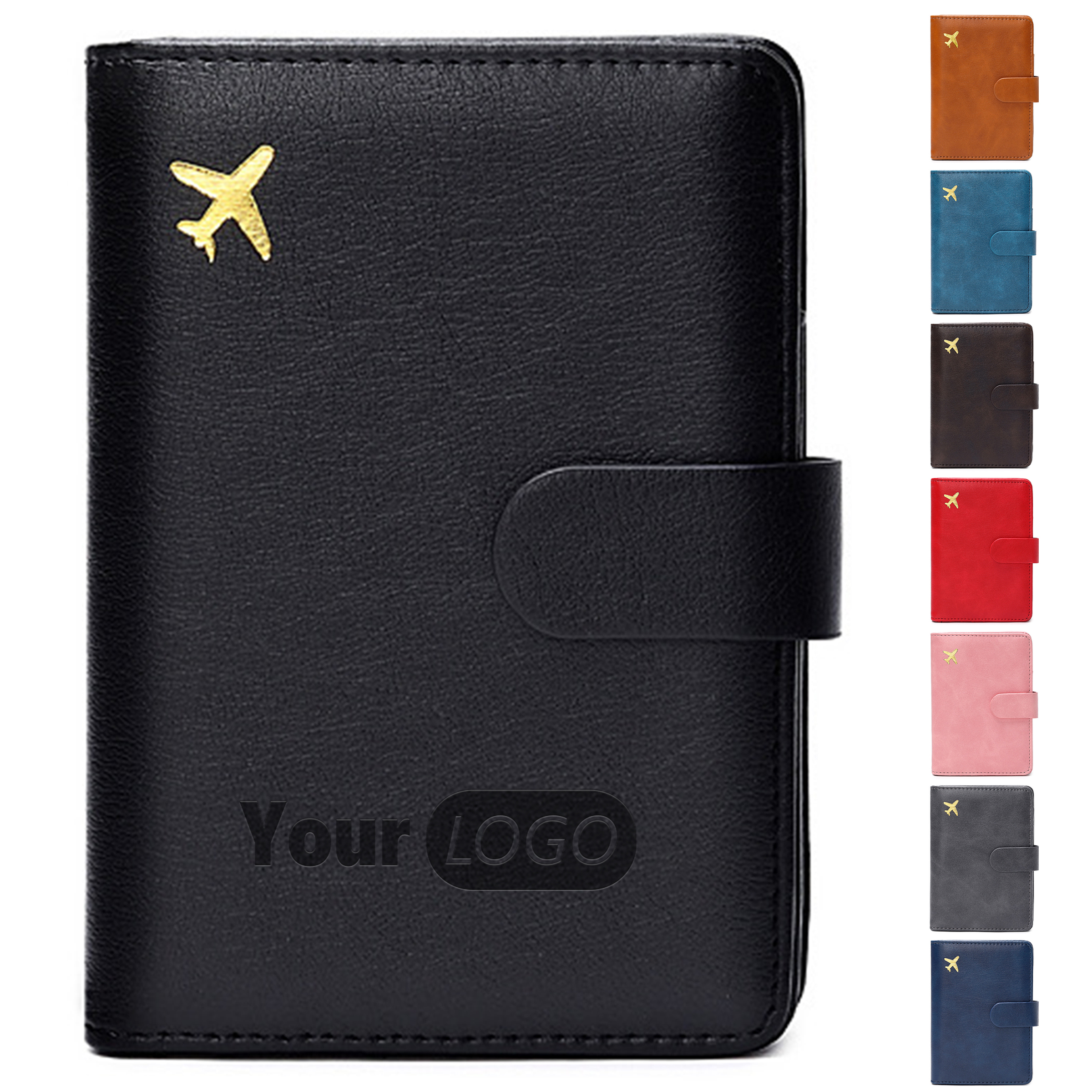 Pu Travel Anti-Theft Passport Brush Bag 3