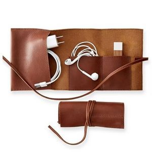 Charger Data Cables PU Electronic Organizer 6