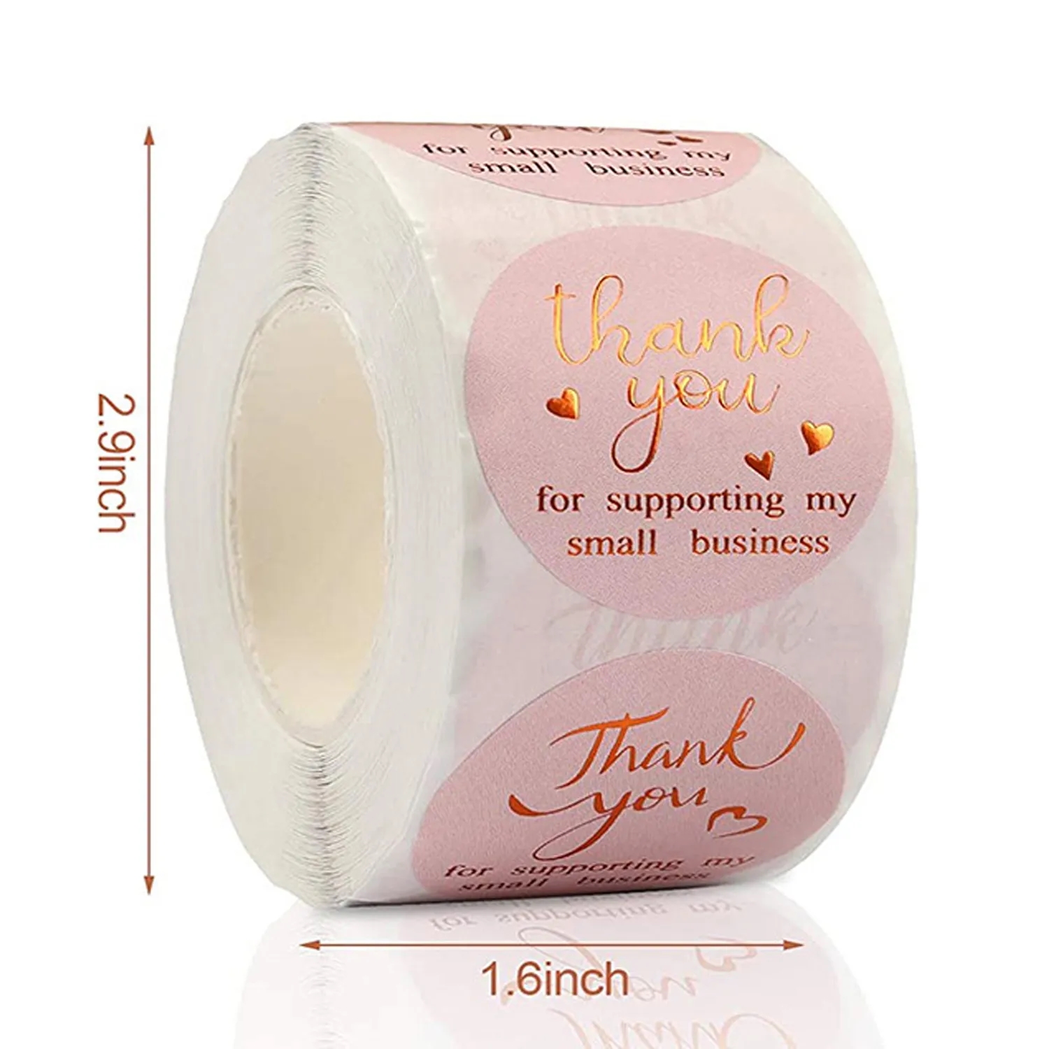 Thank You Adhesive Label Stickers 1