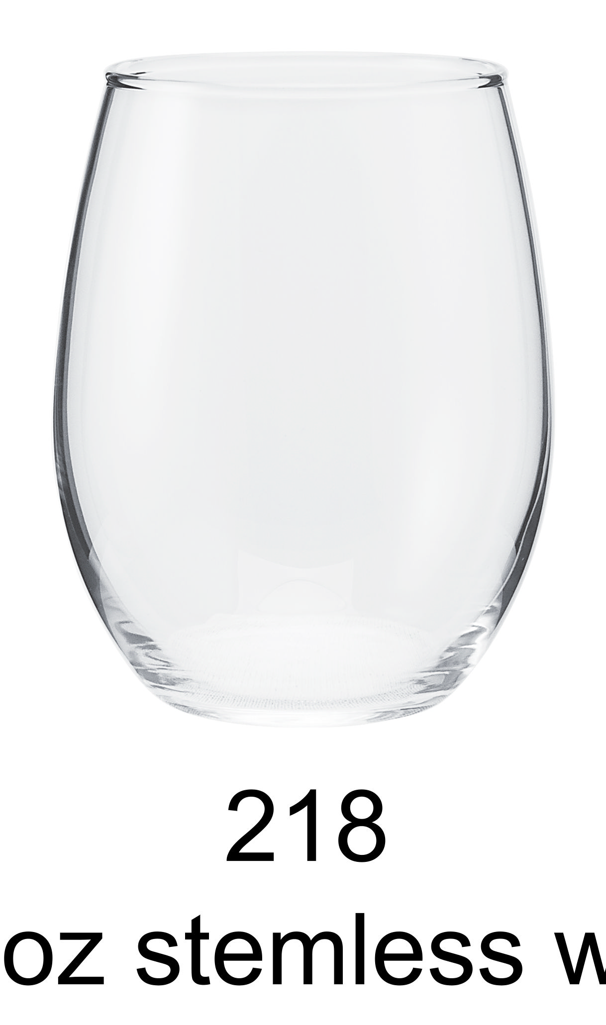 17 oz stemless wine