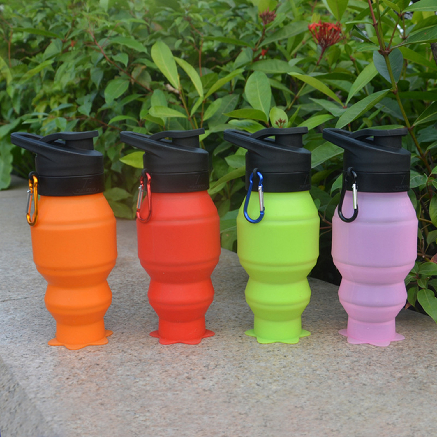 18Oz Magic Silicone Collapsible Water Bottle 3