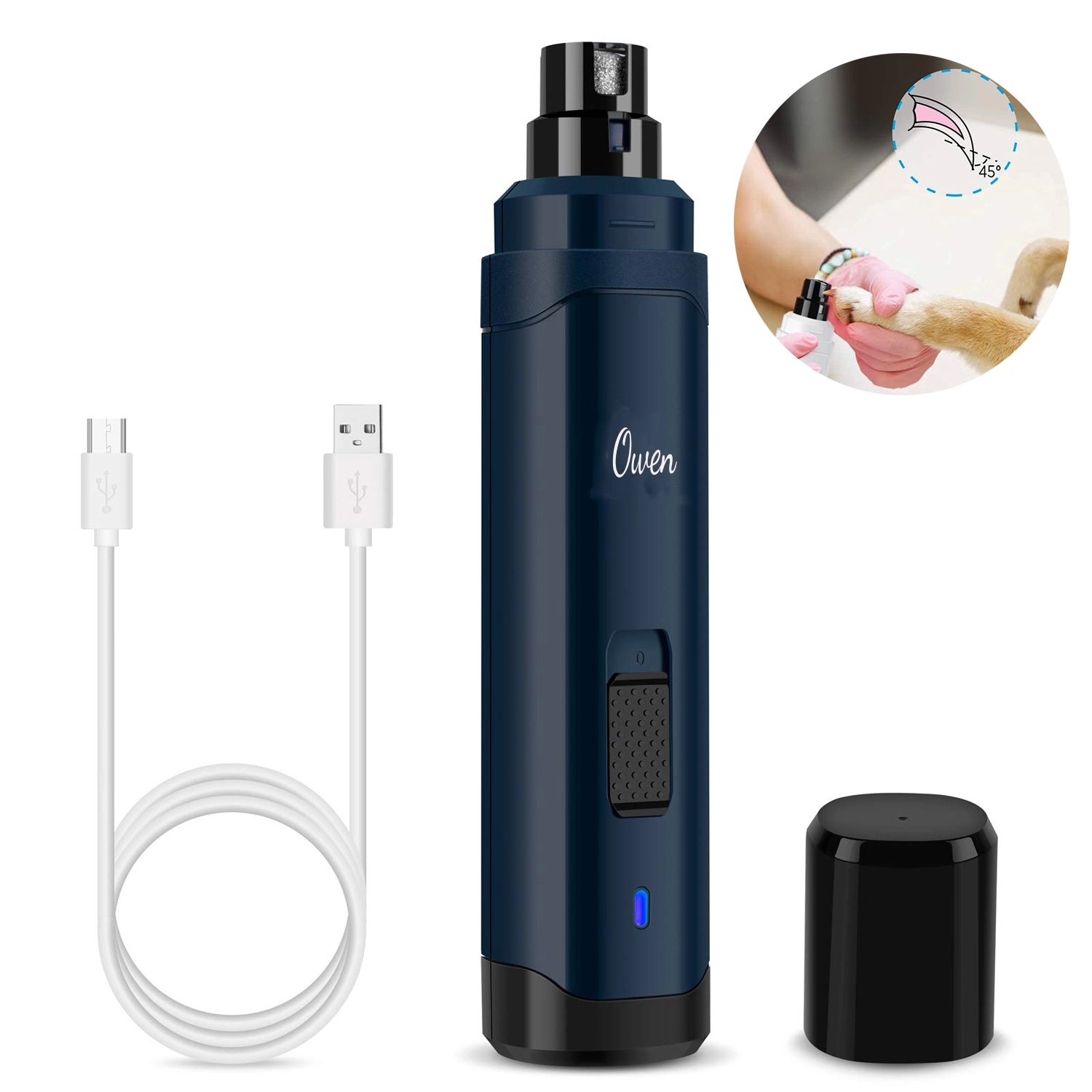 Rechargeable Pet Nail Trimmer 1