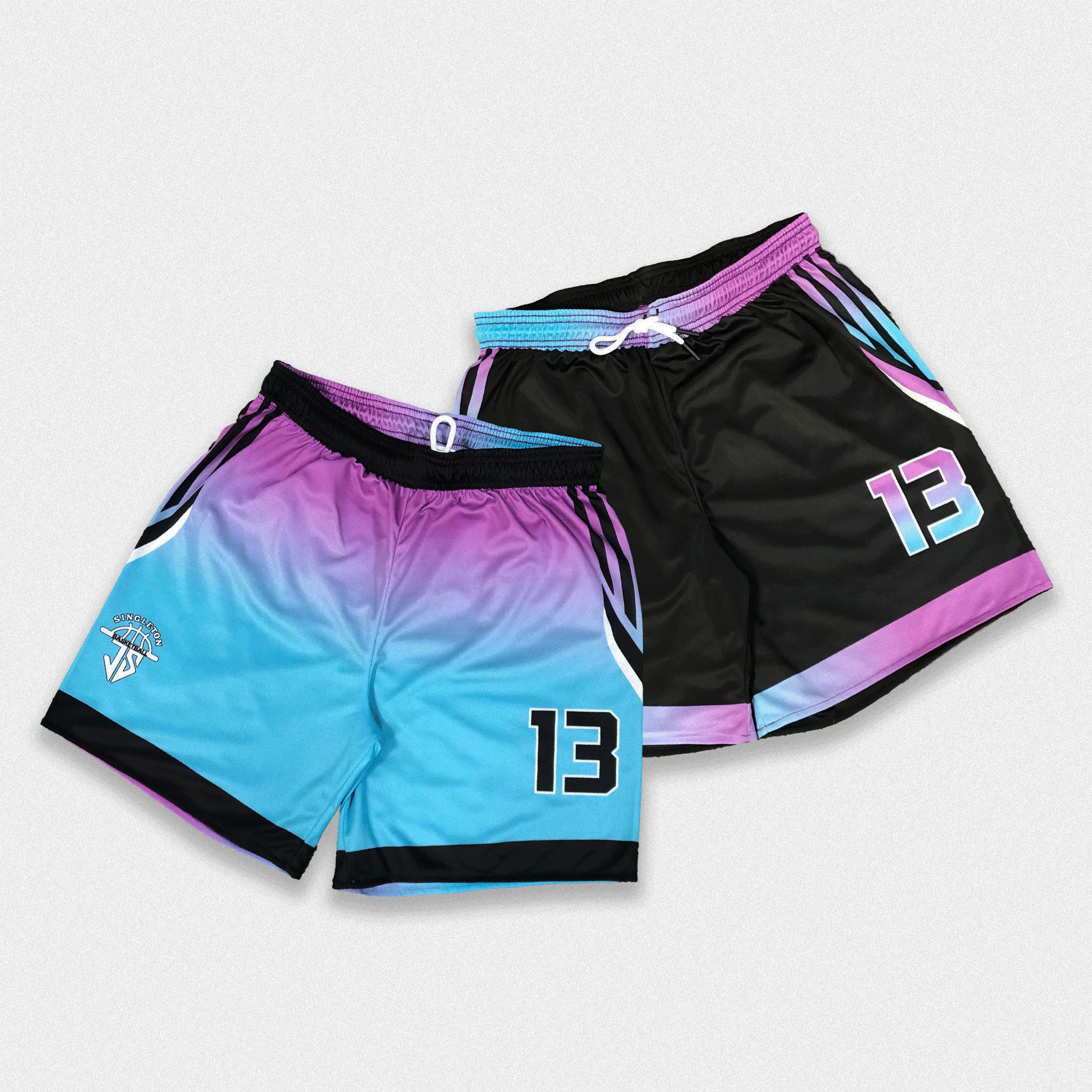 Reversible Retro Basketball Shorts 1