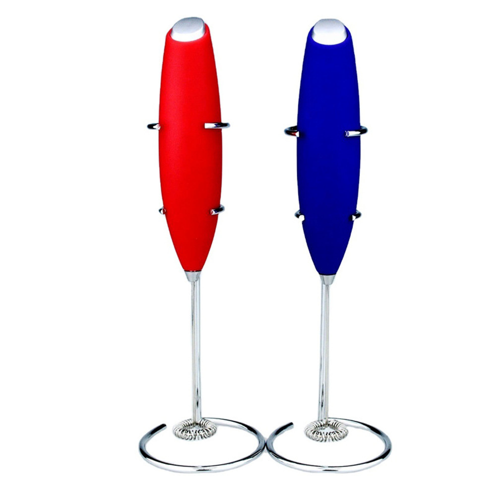 Premium Handheld Drink Mixer and Milk Frother with Stand 2