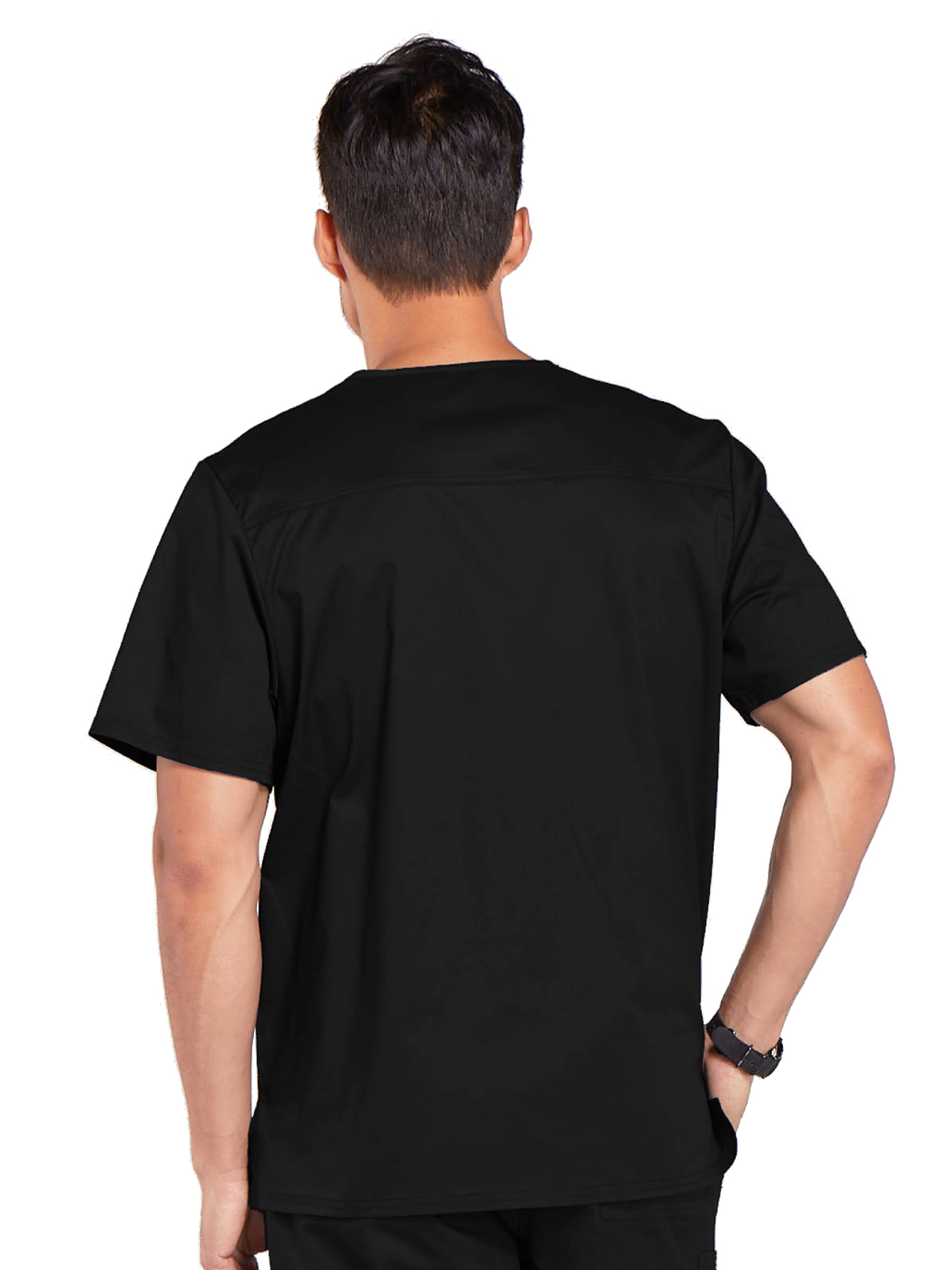 Cherokee - Workwear Core Stretch - Men's 1-Pocket Tuckable V-Neck Top 14