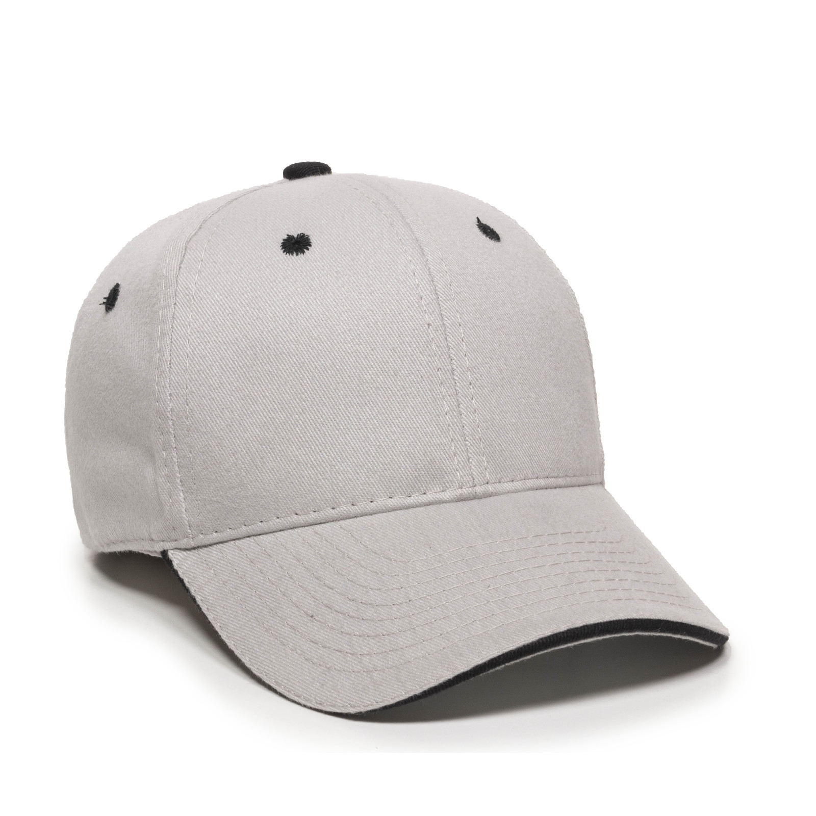 Brushed Twill w/Sandwich Visor 14