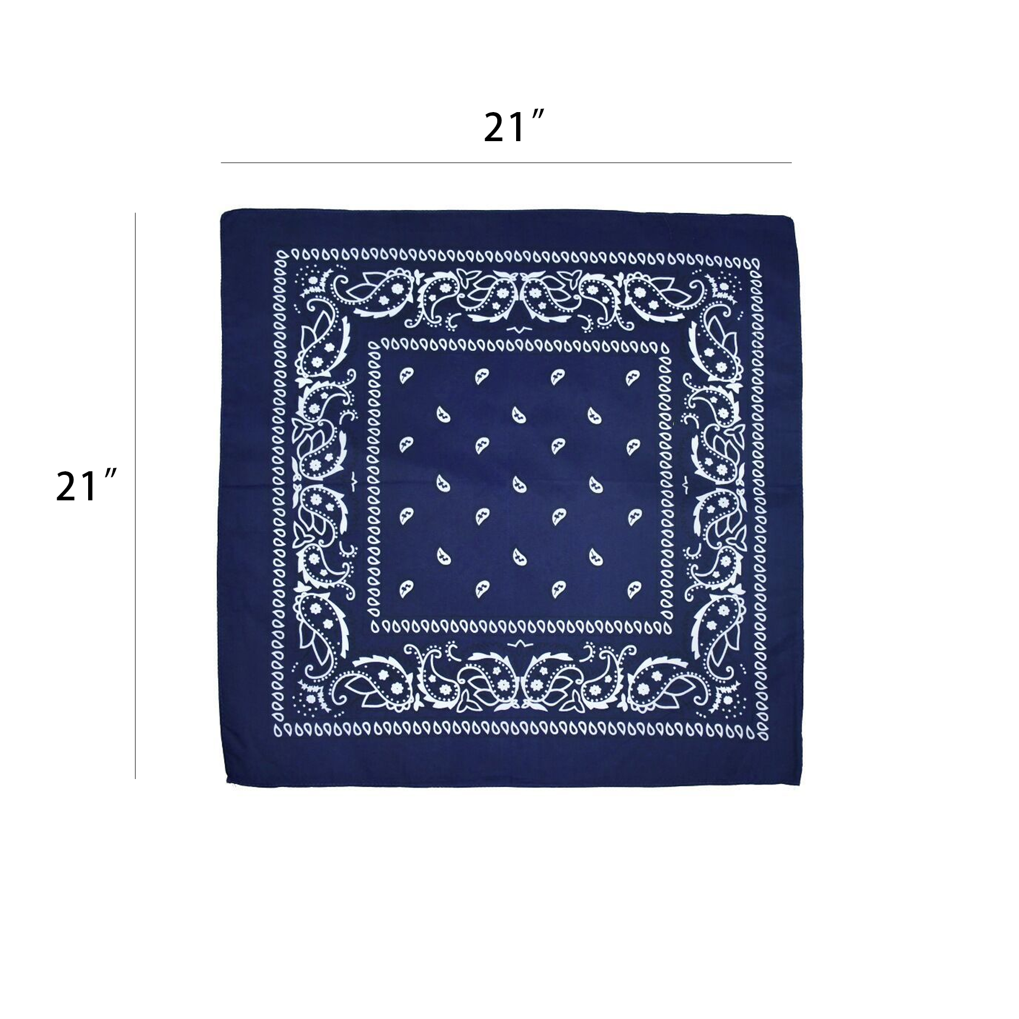 Classical Polyester Square Bandana 3