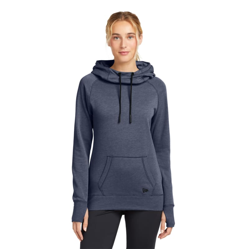 New Era Women's Tri-Blend Fleece Pullover Hoodie. 7