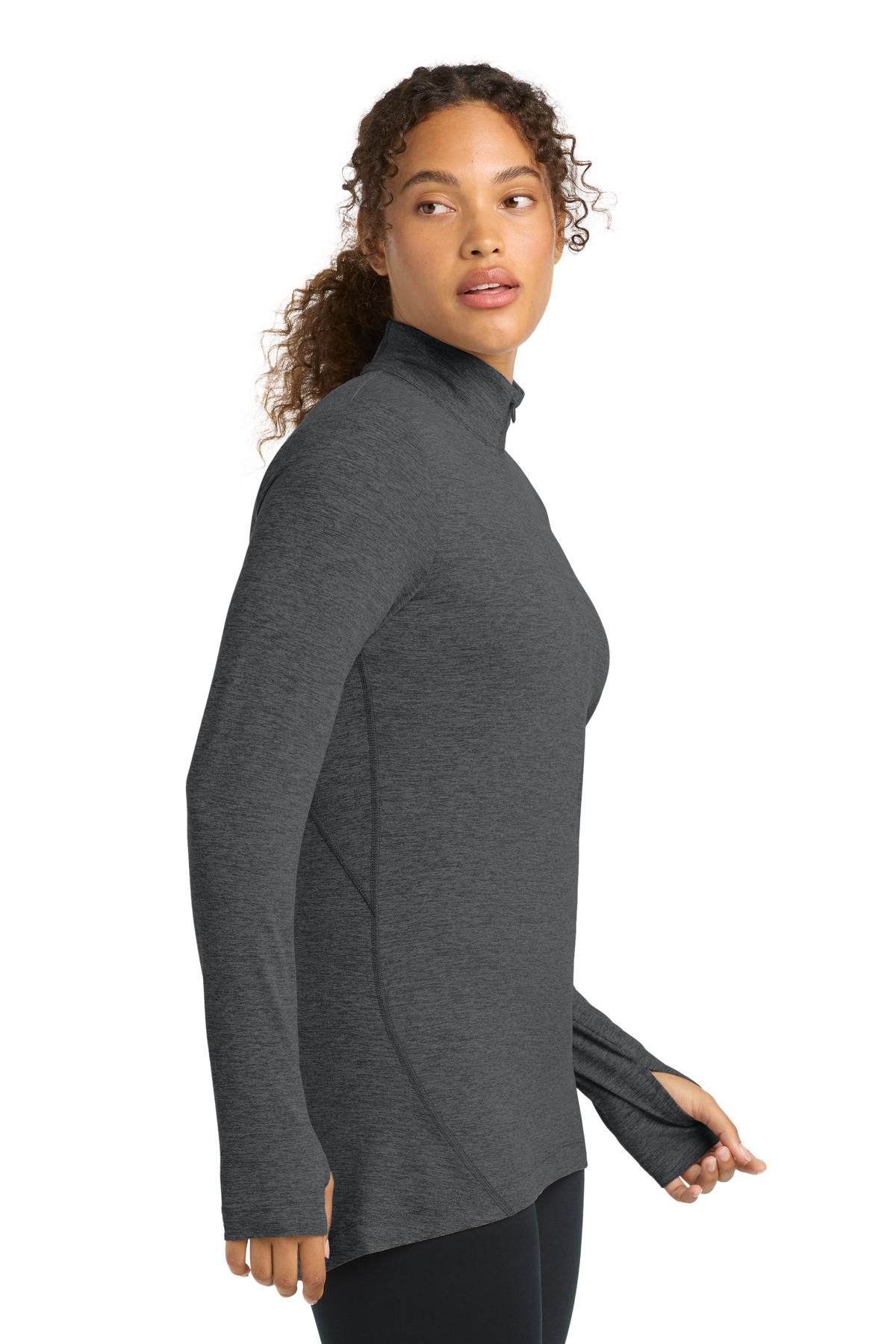 Sport-Tek Women's Exchange 1.5 Long Sleeve 1/2-Zip LST711 22