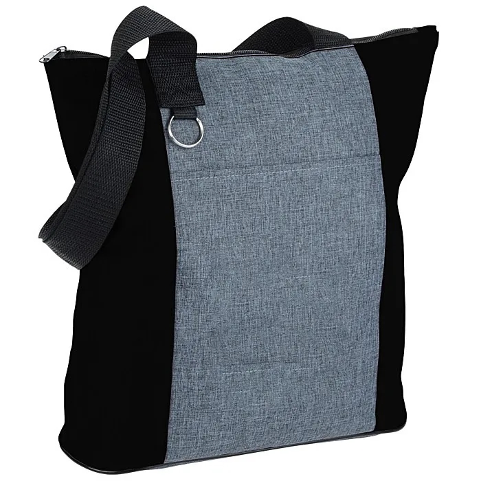 Heathered Fun Tote Bag, custom tote bag with logo imprint 5
