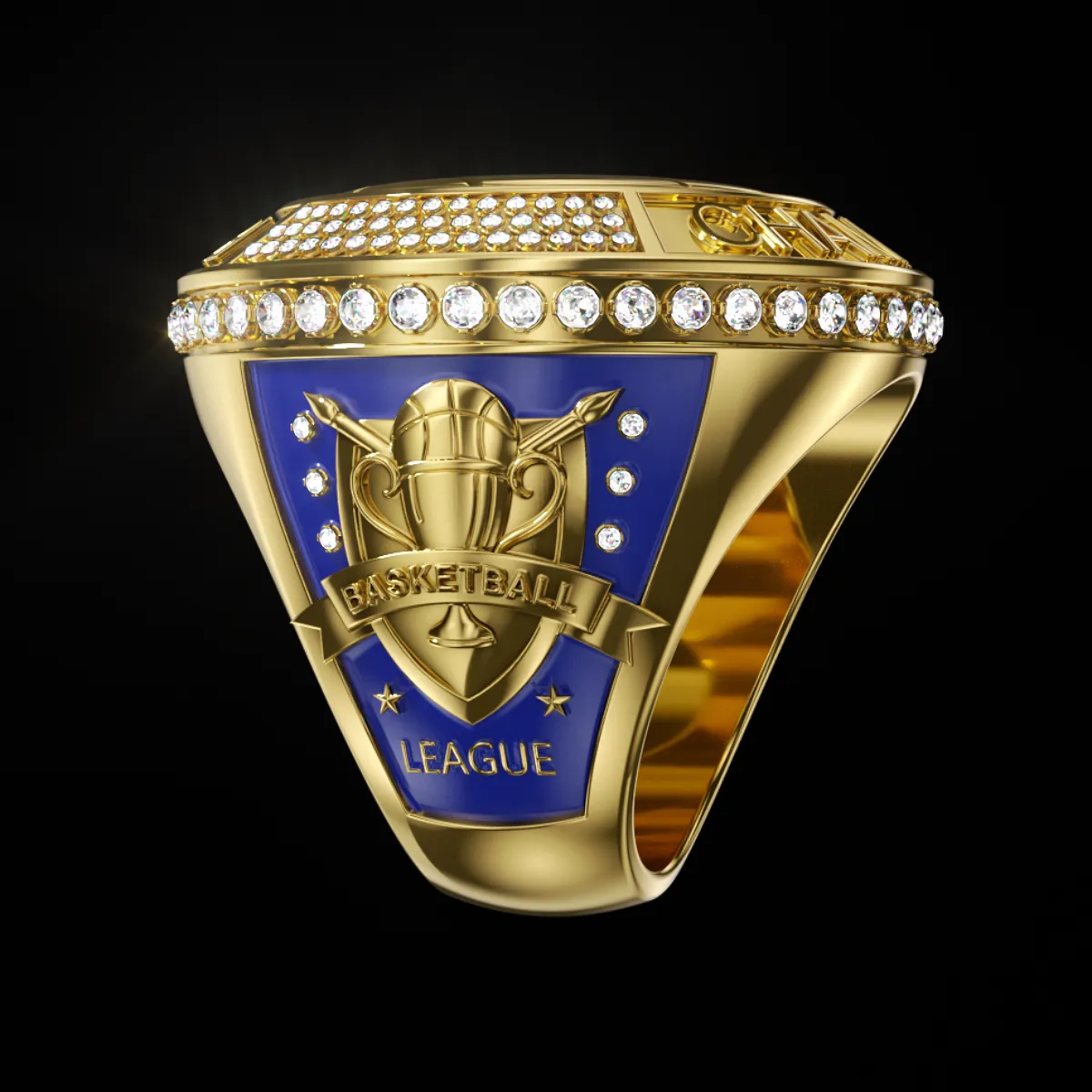 Custom Basketball Champion Rings 2