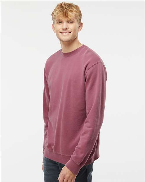 Unisex Midweight Pigment-Dyed Crewneck Sweatshirt - PRM3500 153
