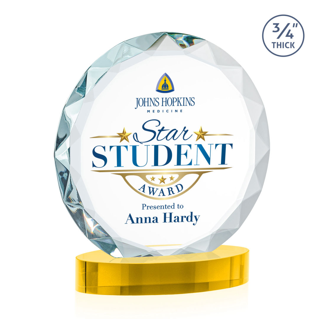 Centura VividPrint™ Award on Alberton Base - Gold 9