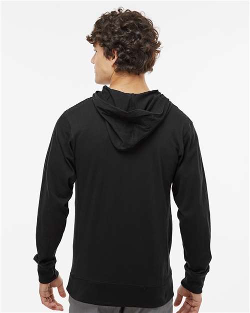 Unisex Jersey Sport Lace Hooded Pullover - 8231 28