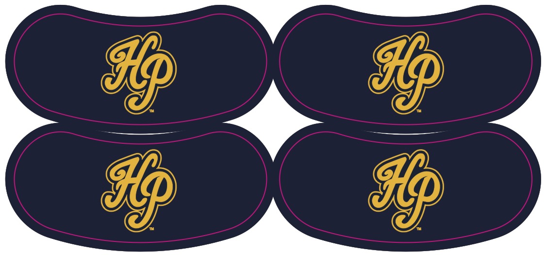 Eye Strips - Eye Black - Peel & Stick Tattoo Sheet 8