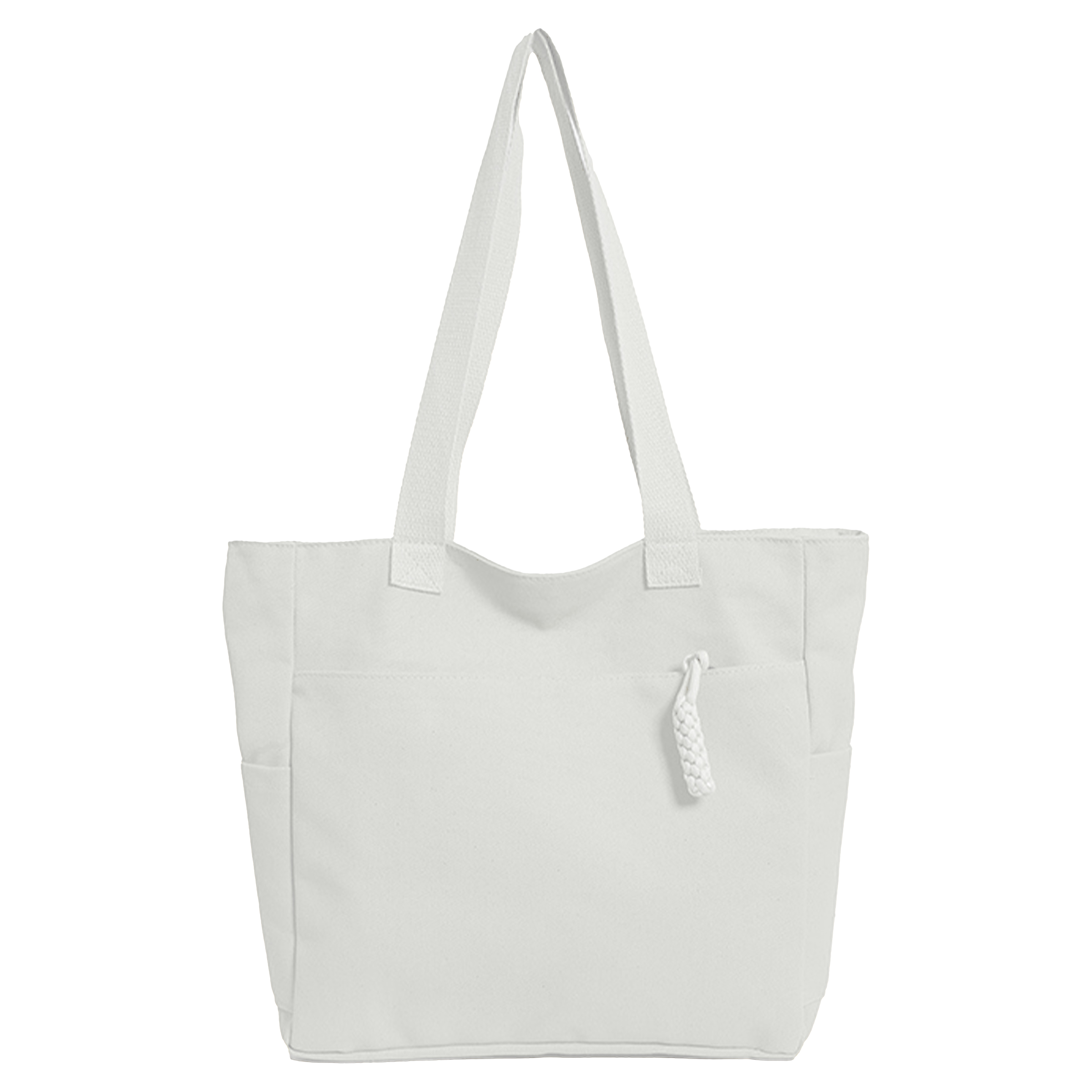 Canvas Large Capacity Single Shoulder Tote Bag, custom tote bag with logo imprint 3