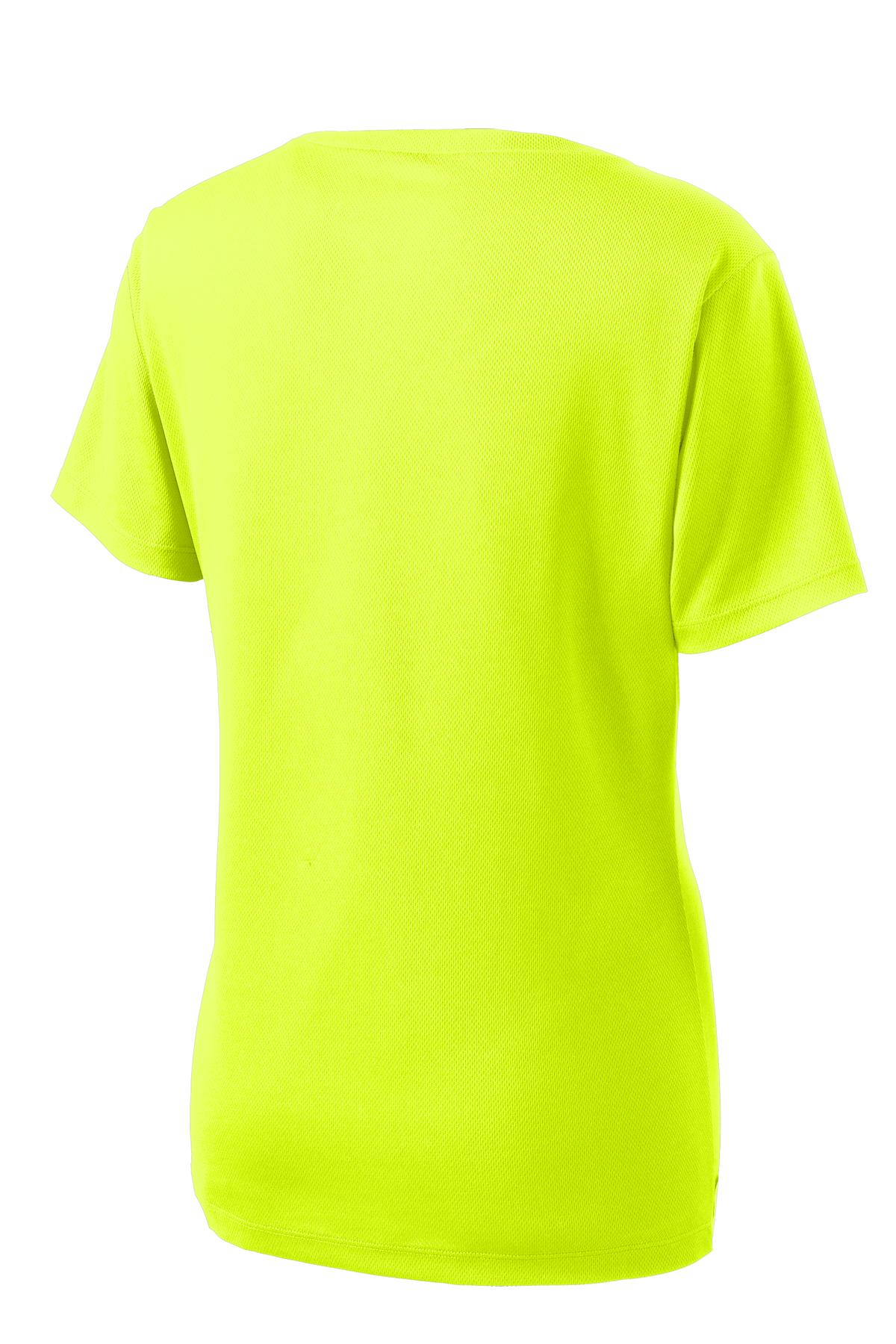 Sport-Tek Women's PosiCharge RacerMesh V-Neck Tee. LST340 84