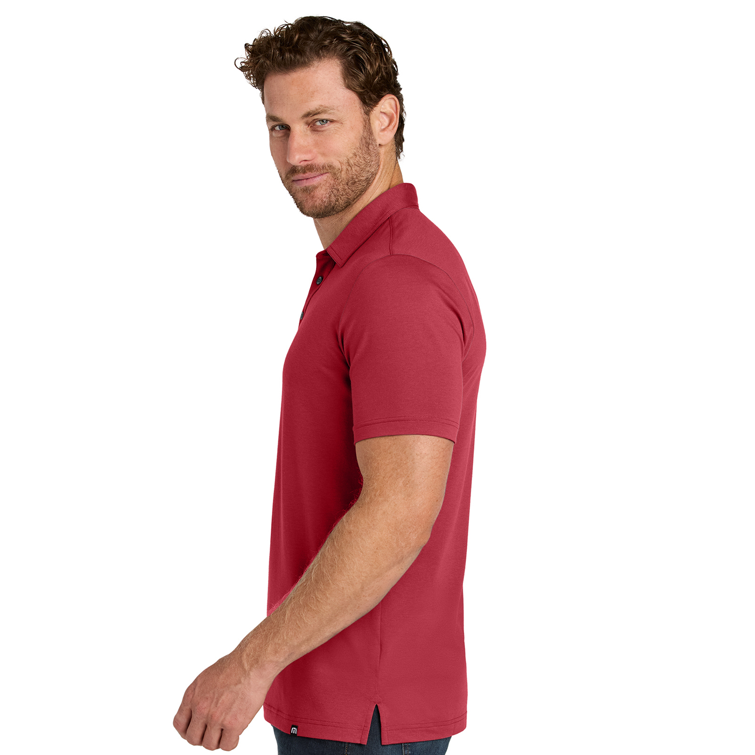 TravisMathew Men's Solid Polo T-Shirts 2