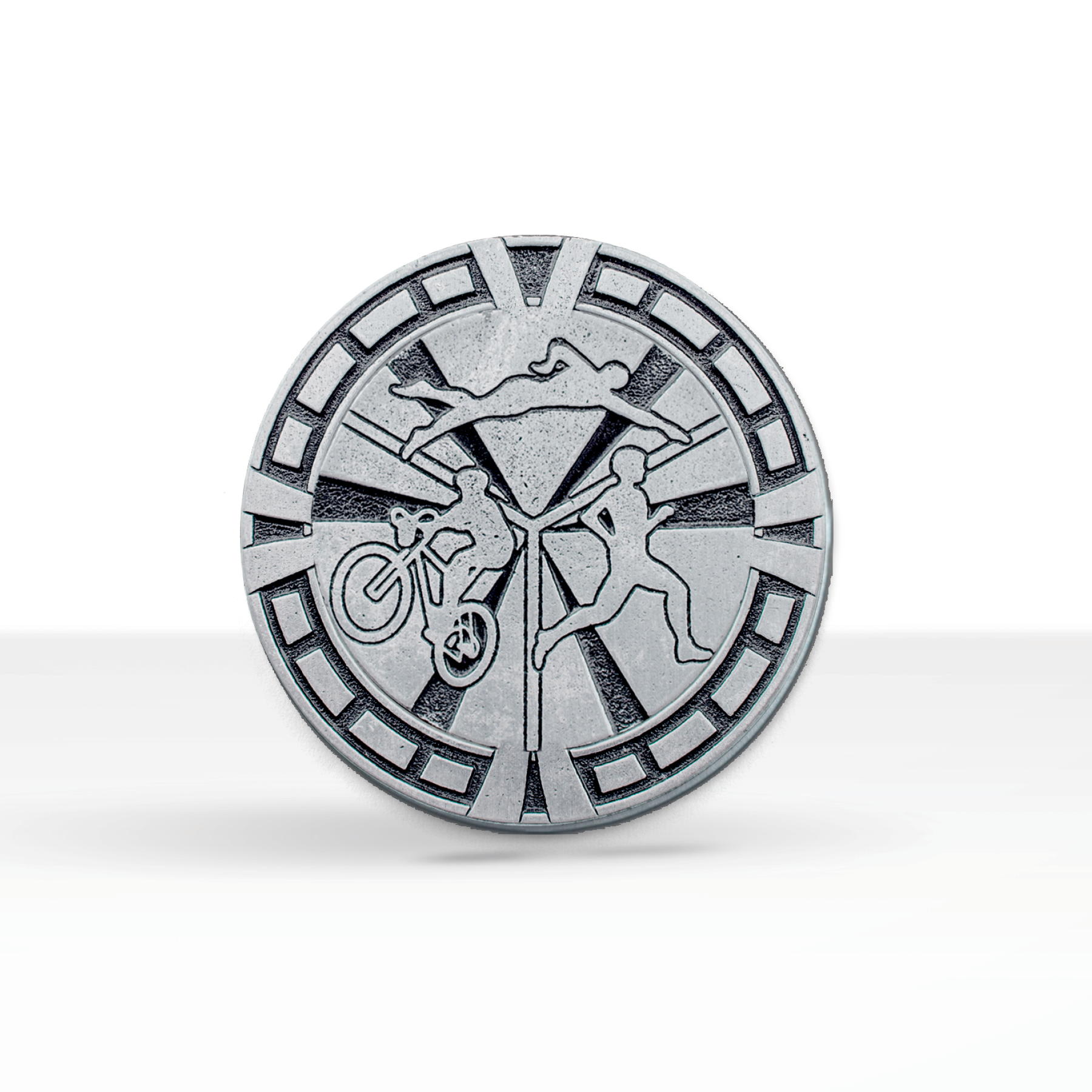 Custom Solid Pewter Coin (Up to 2.5 in) 4