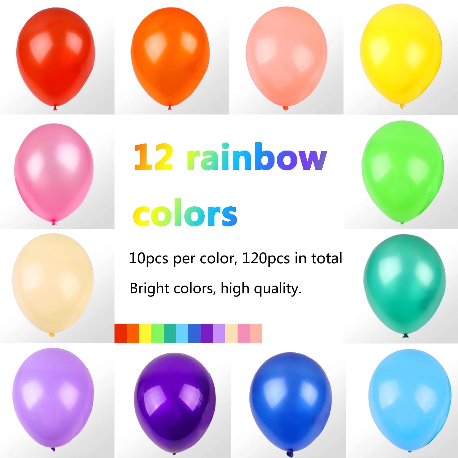 Assorted Colorful Balloons 3