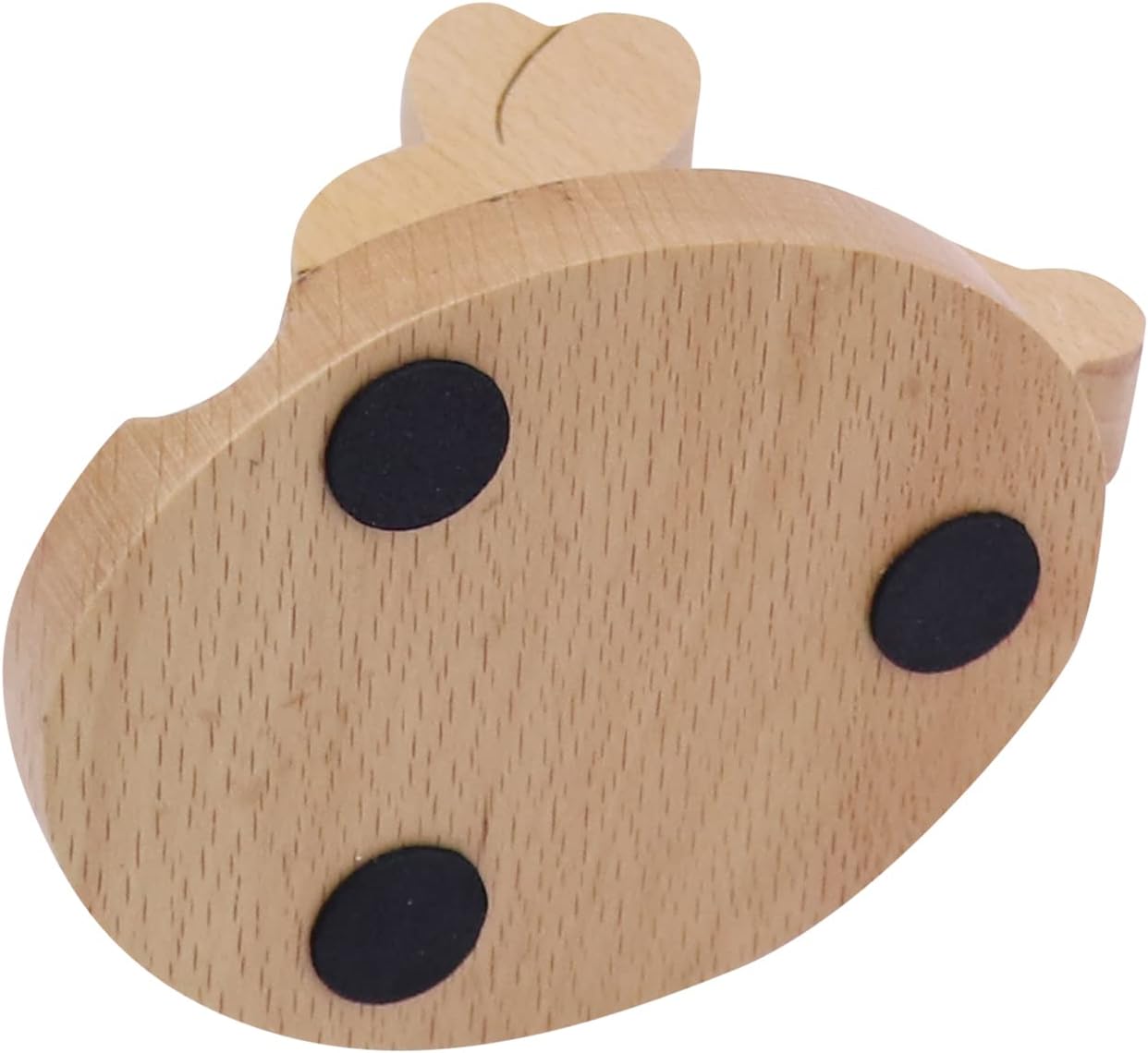 Rabbit Shaped Wooden Phone Holder 2