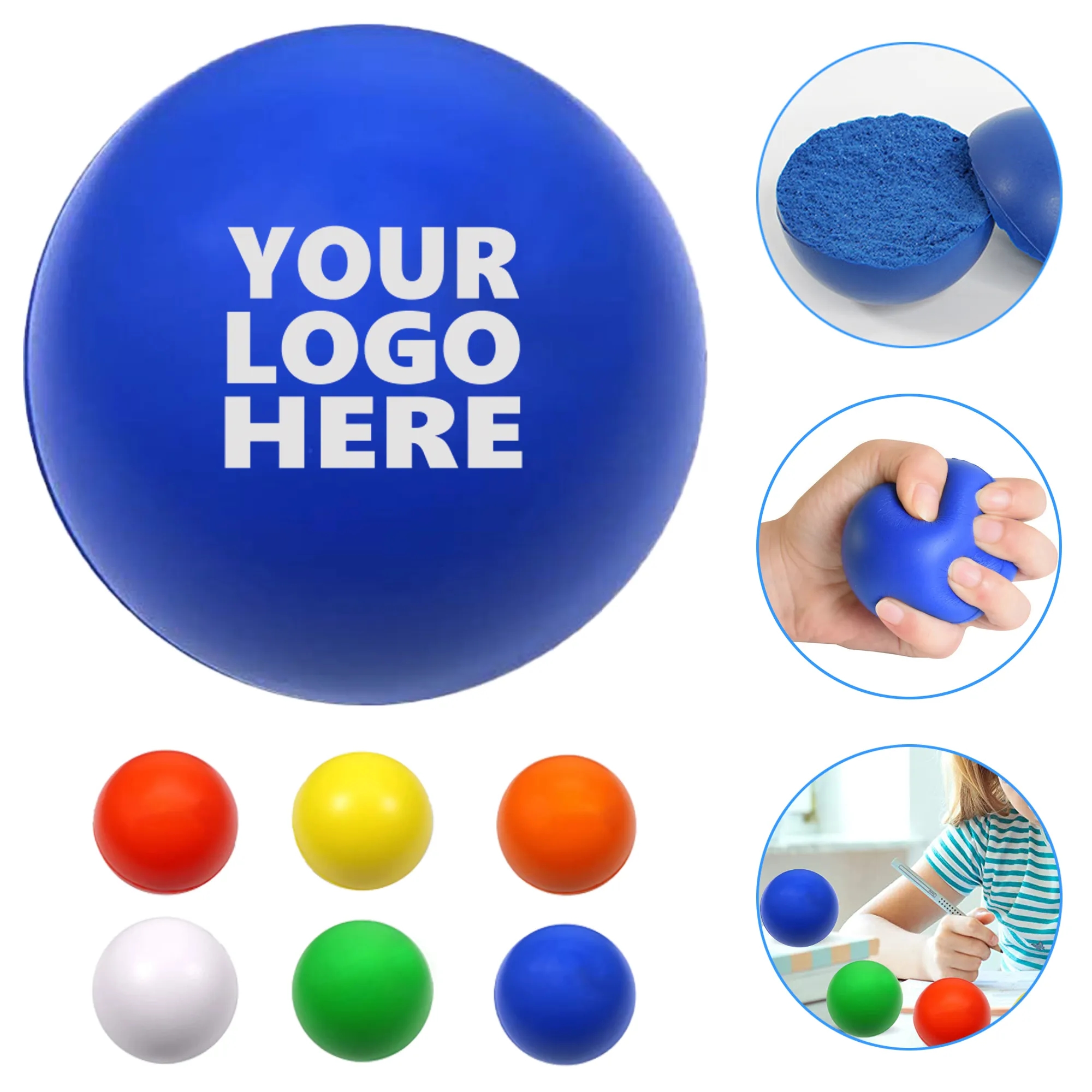 PU Stress Relief Ball MOQ 100 PCS