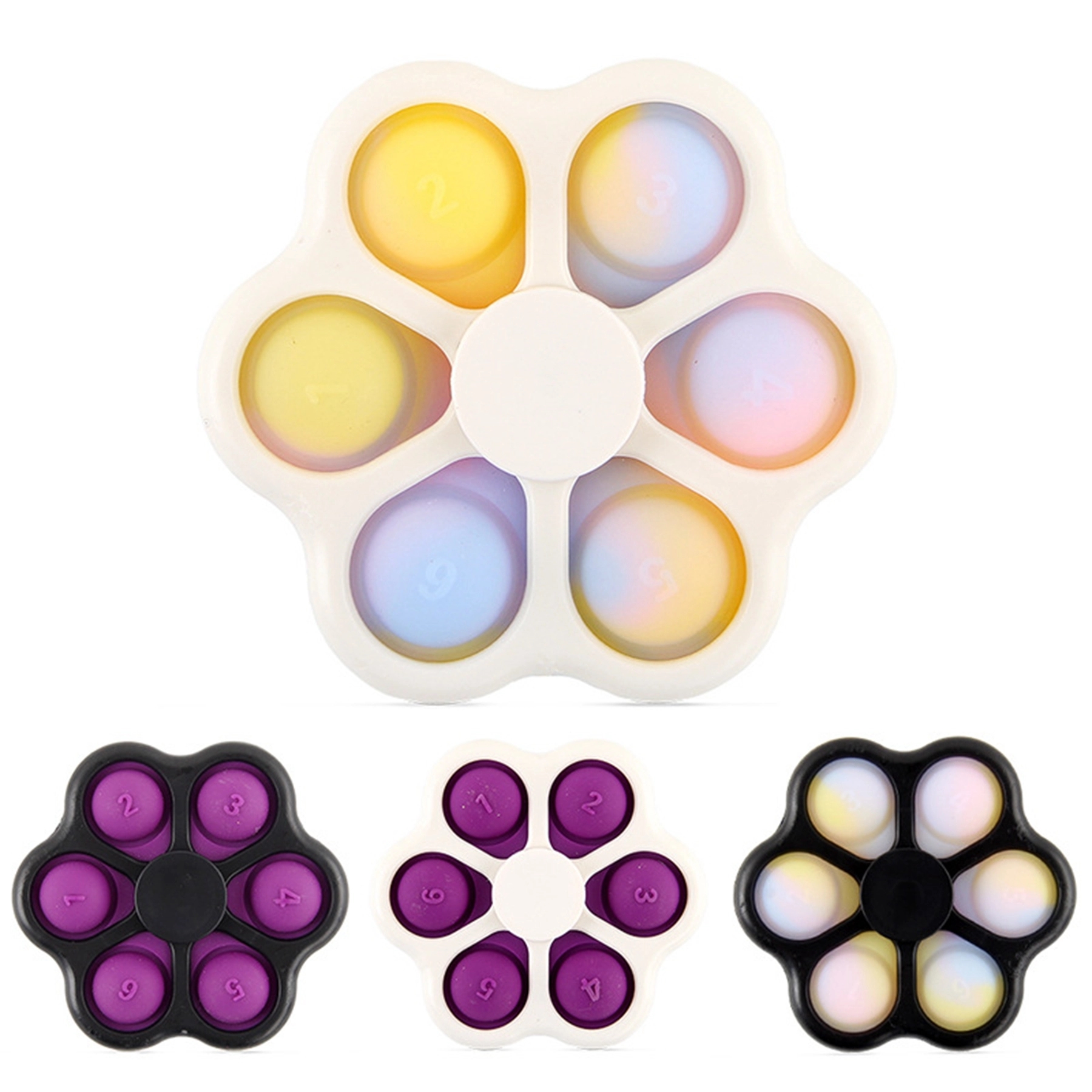 Push Pop Bubble Sensory Spinner Toy 5