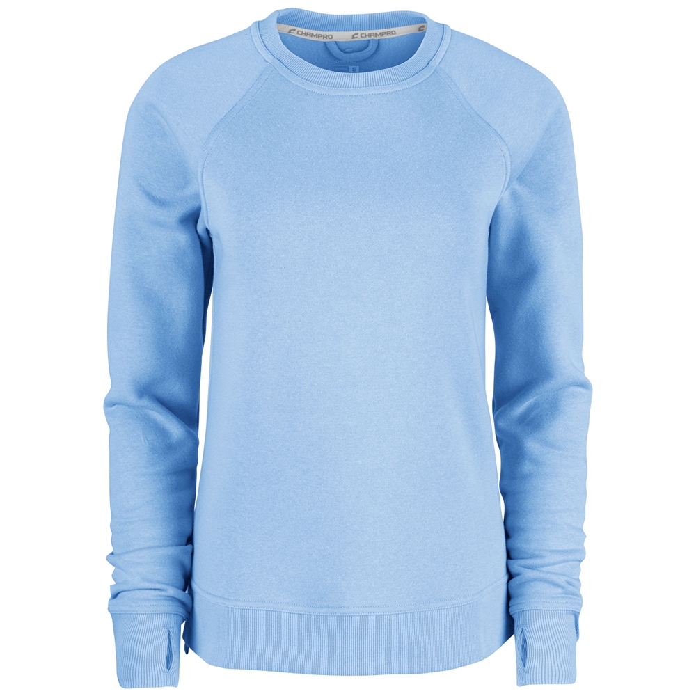 Victory Fleece Women's Split Hem Crew 17
