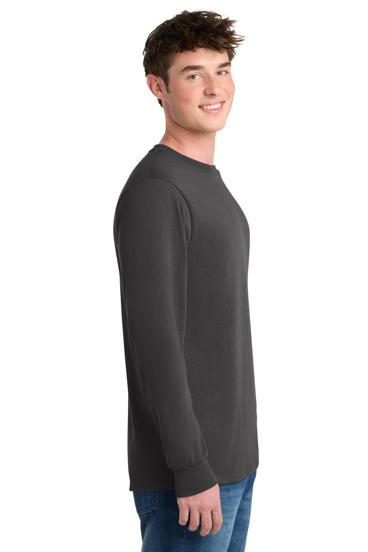 Port & Co Tall Long Sleeve Core Blend Tee. PC55LST 50