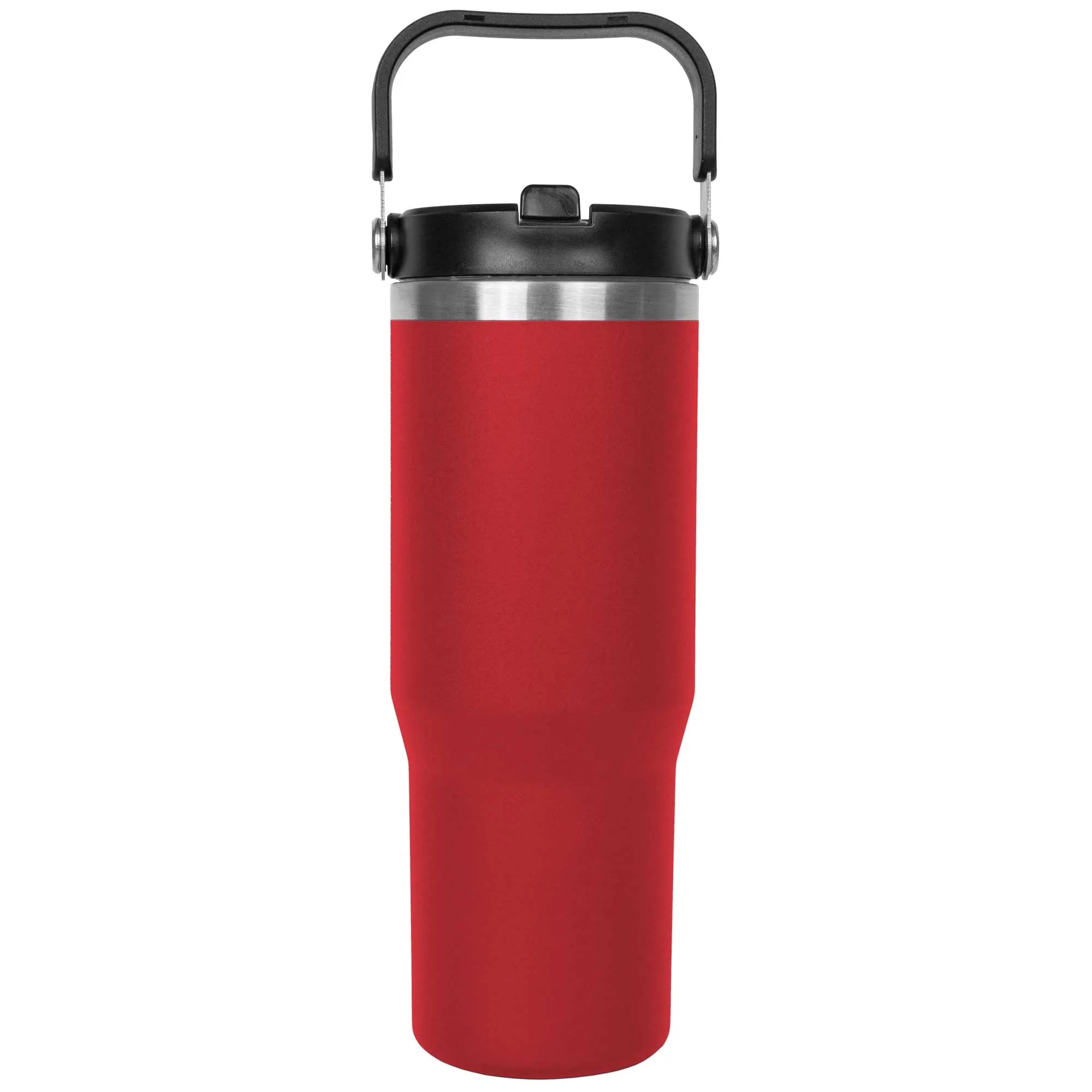 30oz. Stainless Steel Insulated Mug with Handle and Built-In 2