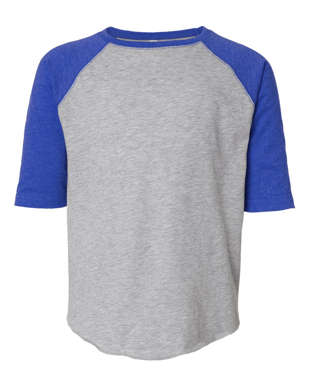 Youth Baseball Fine Jersey Three-Quarter Sleeve Tee - 6130 18