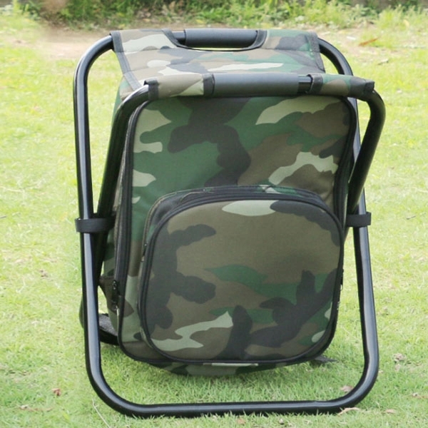 Portable Folding Fishing Chair Stool Cooler Backpack 7