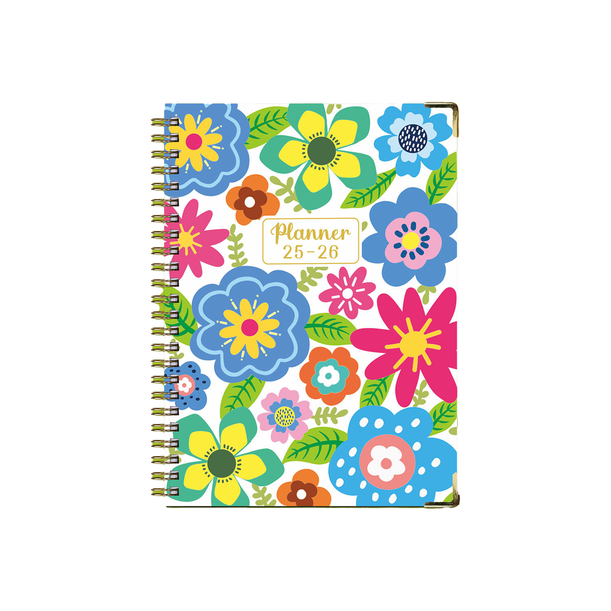 Spiral Notebook 2025-2026 English Organizer 7