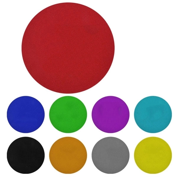 3.8" Round Neoprene Coaster 2
