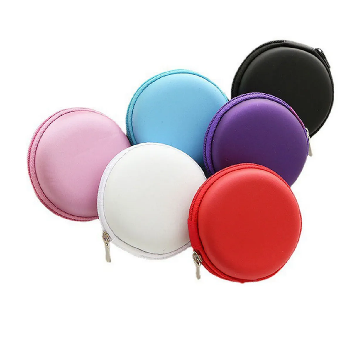 Mini Pouch Portable Earphones Case Ear Buds Bag Organizer 5