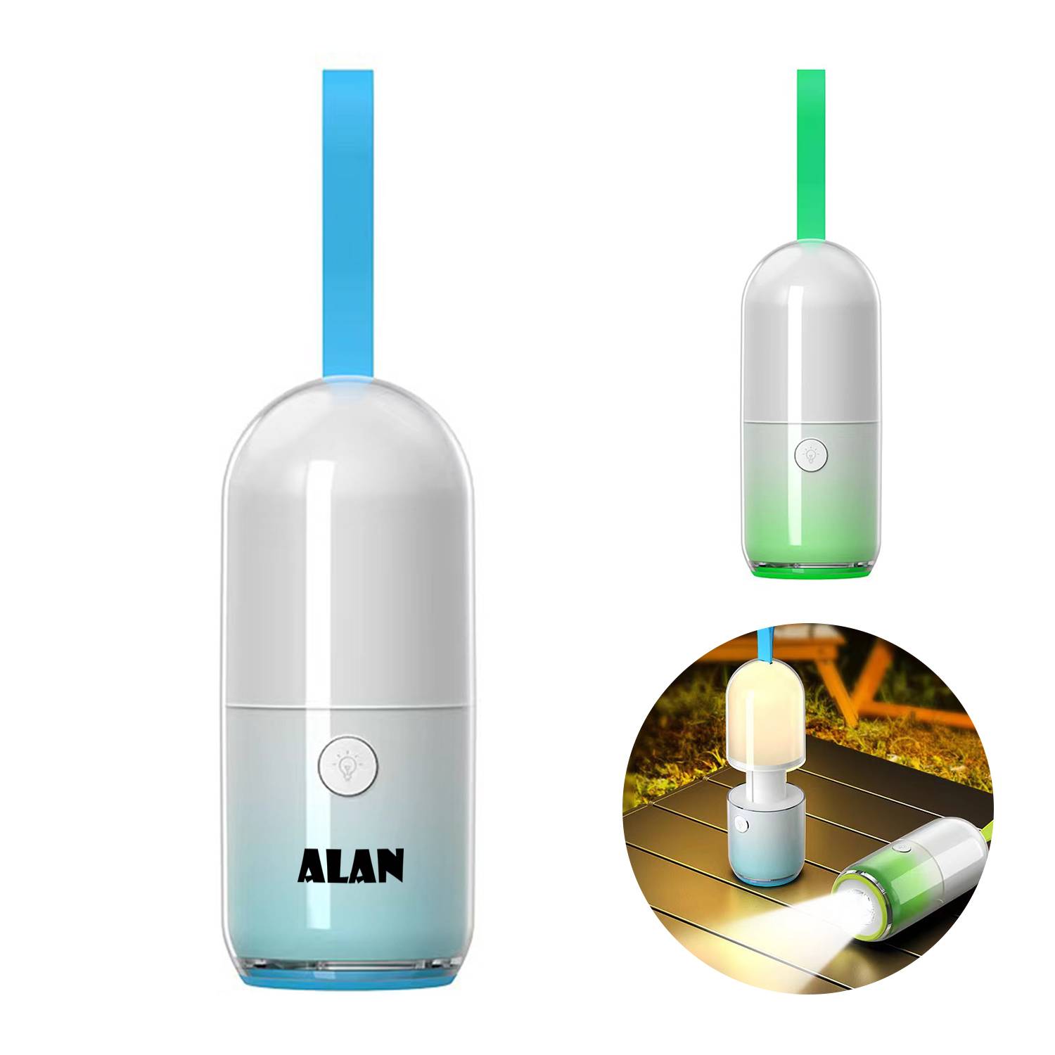 Outdoor camping light portable flashlight